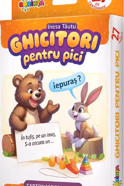 27 de cartonase educative. Ghicitori pentru pici