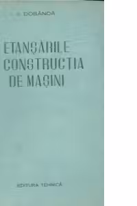 Etansarile in constructia de masini