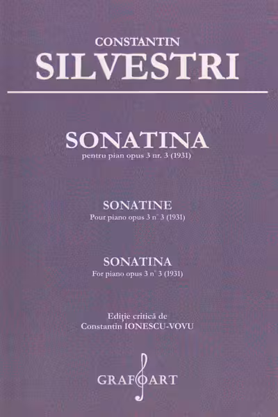 Sonatina pentru Pian Opus 3 Nr.3