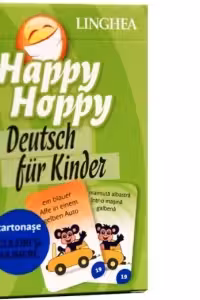Happy Hoppy - Cartonase cu imagini pentru invatarea limbii germane - Culori si Numere