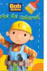 Carte de colorat - Bob Constructorul (albastru)