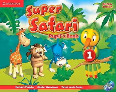 Super Safari Level 1 - Pupil's Book with DVD-ROM