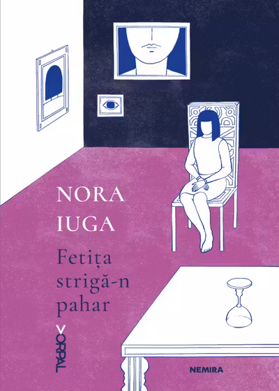 Fetita striga-n pahar