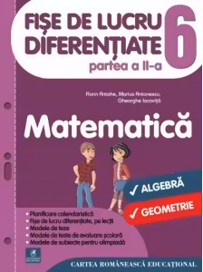 Matematică - Clasa 6. Partea 2 - Fișe de lucru diferențiate