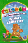Colorăm desene mari pentru cei mici: Animale domestice