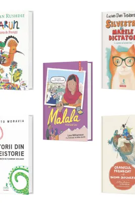 Pachet pentru copii Ceainicul fermecat si alte basme japoneze, Silvestru si Marele Dictator, Harun si Marea de Povesti