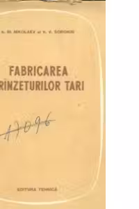 Fabricarea brinzeturilor tari (Traducere din limba rusa)