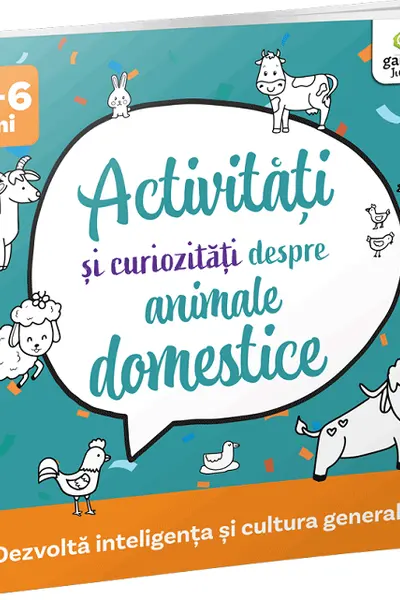 Lipesc, colorez si invat... Animale domestice