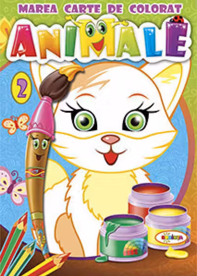 Marea carte de colorat - Animale - Volumul 2
