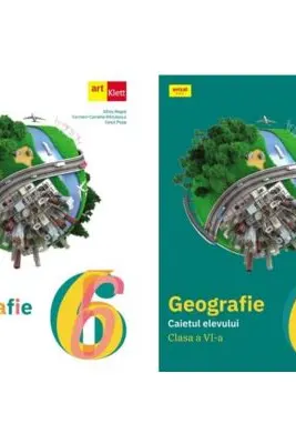 Pachet Geografie. Manualul si caietul elevului clasa a 6-a - Silviu Negut, Carmen-Camelia Radulescu