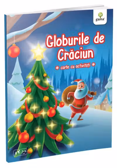 Globurile de Craciun. Carte cu activitati