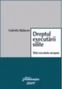 Dreptul executarii silite. Titlu executoriu european
