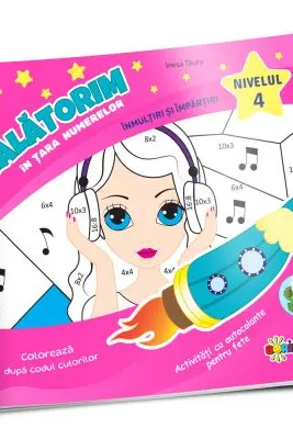 Calatorim in tara numerelor. Inmultiri si impartiri/ fete. Nivelul 4