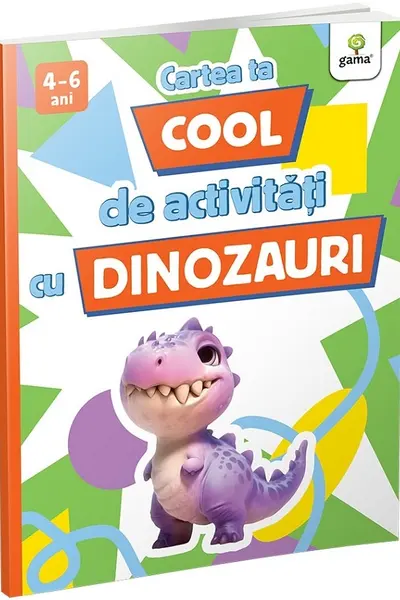 Cartea ta cool de activitati cu dinozauri