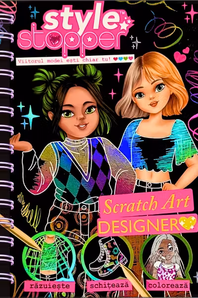 Scratch art designer