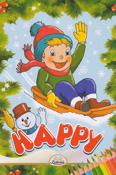 Happy. Carte de colorat