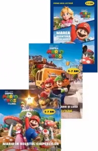 Pachet Super Mario (3 carti): 1. Mario in Regatul Ciupercilor; 2. Distreaza-te cu Mario si Luigi; 3. Marea aventura a lui Mario
