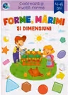 Forme, mărimi și dimensiuni. Colorează și învață forme 4-6 ani
