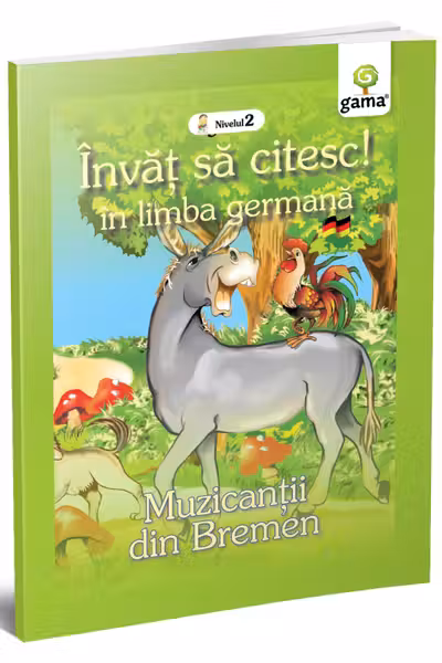 Invat sa citesc in limba germana! Muzicantii din Bremen. Nivelul 2