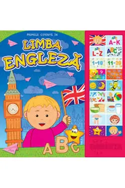 Carte cu sunete - Primele cuvinte in limba engleza