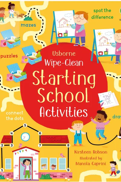 Wipe-Clean Starting School Activities