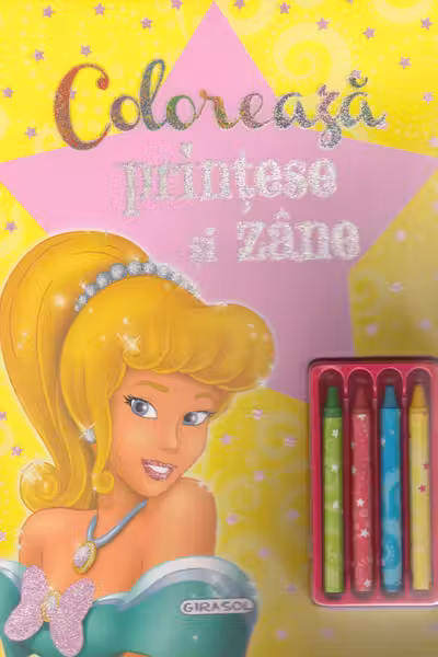 Coloreaza printese si zane