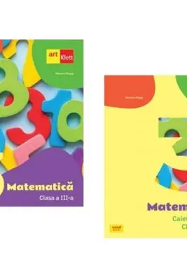 Pachet Matematica pentru clasa a 3-a. Manual si Caietul elevului
