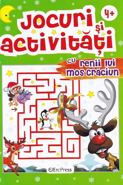 Jocuri si activitati cu renii lui Mos Craciun