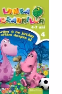 In lumea dinozaurilor nr. 4. Coloram, ne jucam, aflam despre ei (4-7 ani)