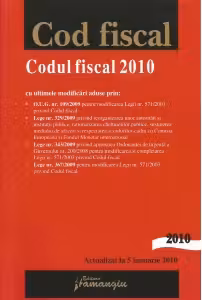 Codul fiscal 2010