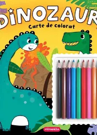 Dinozauri carte de colorat