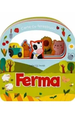 Bebe Invata. Ferma. Carte Cu Ferestruici