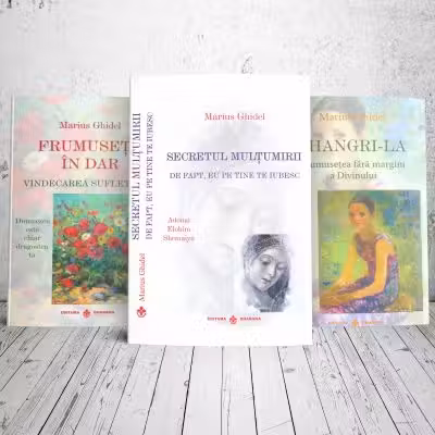 Pachet Secretul multumirii. Frumusete in dar. Frumusetea fara margini a divinului