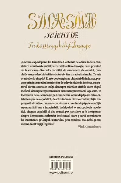Imaginea de nezugravit a stiintei sacrosancte
