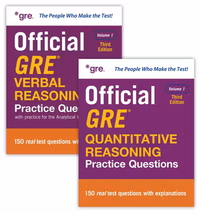 Official GRE Value Combo, Third Edition