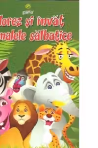 Colorez si invat animalele salbatice
