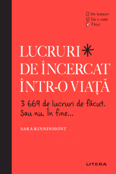 LUCRURI DE INCERCAT INTR-O VIATA. 3669 de lucruri