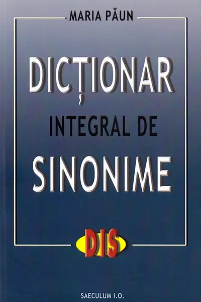 Dicționar integral de sinonime