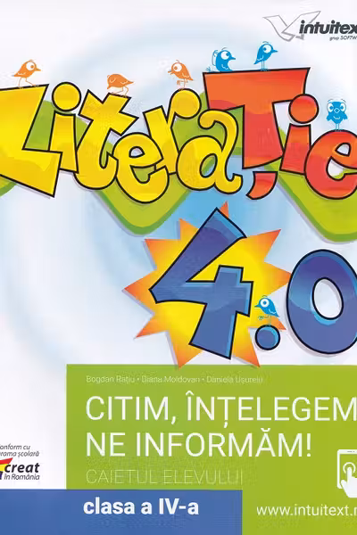 Literație. Citim, înțelegem, ne informăm - Clasa 4 - Caietul elevului