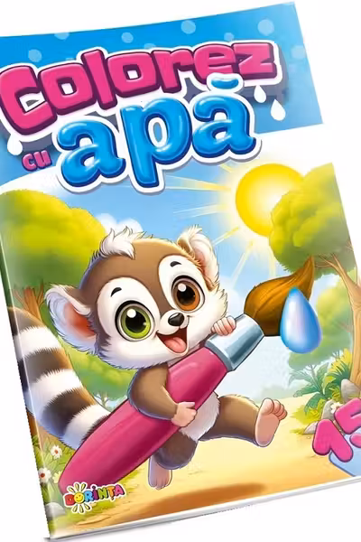 Colorez cu apa : 15 (Lemur)