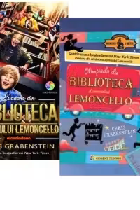 Pachet Lemoncello (2 volume): 1.Evadare din biblioteca Domnului Lemoncello. 2.Olimpiada din Biblioteca Domnului Lemoncello