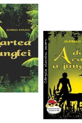Pachet format din doua titluri Cartea junglei si A doua carte a junglei