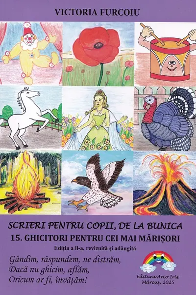 Scrieri pentru copii de la bunica Vol.15: Ghicitori pentru cei mai mărișori Ed.2