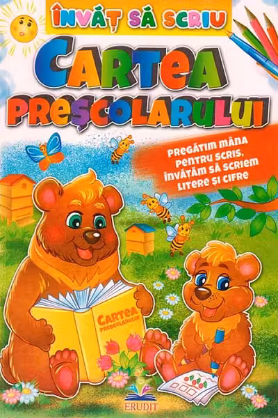 Invat sa scriu A4-Cartea prescolarului