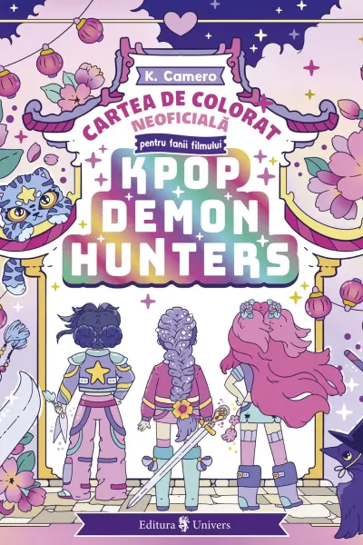 Cartea de colorat KPop Demon Hunters