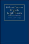 Collected Papers on English Legal History 3 Volume Set