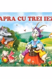 Carton. Capra cu trei iezi.