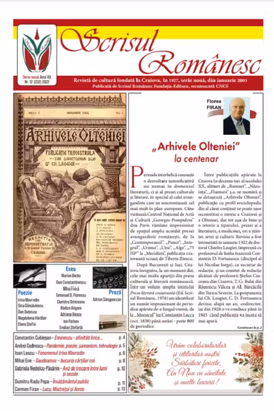 Revista Scrisul Românesc Nr.12 din 2022