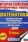 Математика. Большой сборник тренировочных вариантов проверочных работ для подготовки к ВПР. 5 класс
