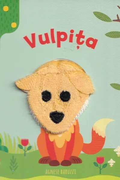 Carte cu marionetă pentru deget: Vulpe